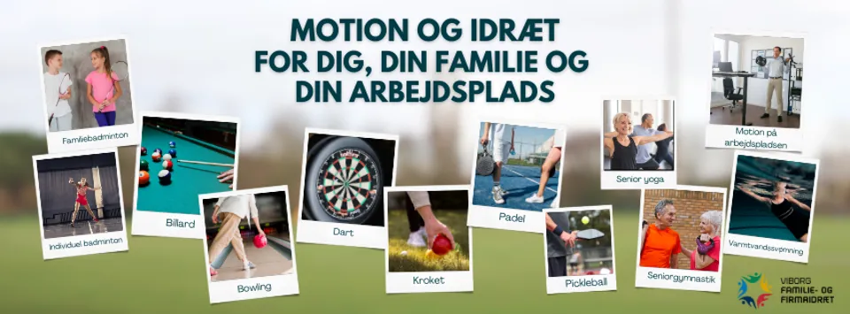 Motion Og Idræt For Dig, Din Familie Og Din Arbejdsplads (Til Hjemmeside) (Facebook Cover)